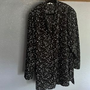 Terra Sky Black and White Tunic